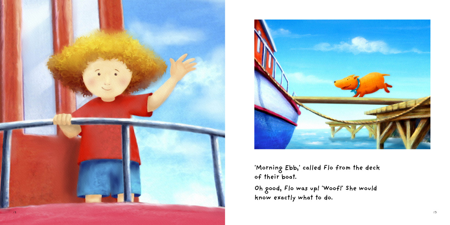 Ebb and Flo and the New Boat