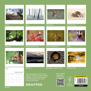 British Wildlife Photography Awards Calendar 2024