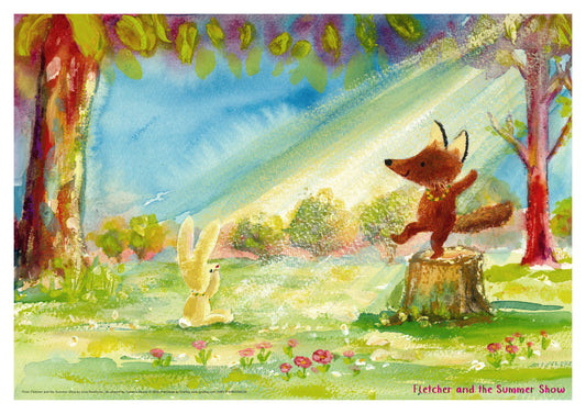 Wake Up Rabbit! - Fletcher and the Summer Show Poster