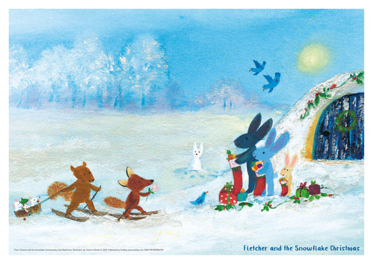 Christmas Rose Fletcher and the Snowflake Christmas Poster