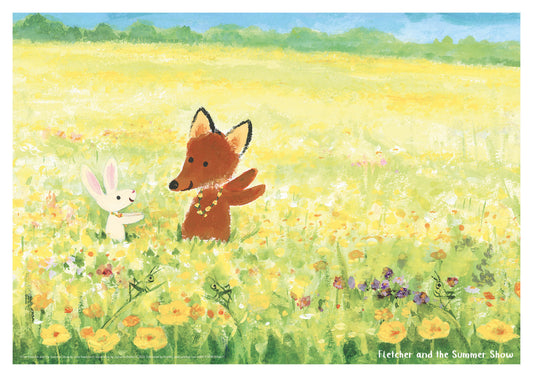 Buttercup Meadow Fletcher and the Summer Show Blossom Poster