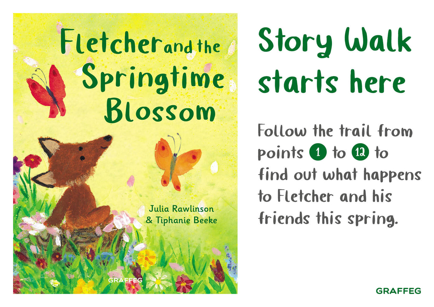 Fletcher and the Springtime Blossom Story Walk Pack