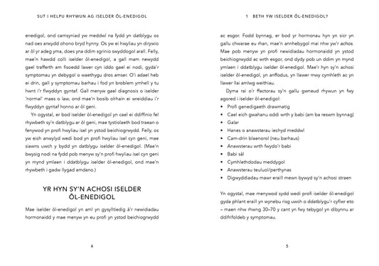 Sut i Helpu Rhywun ag Iselder Ôl-enedigol