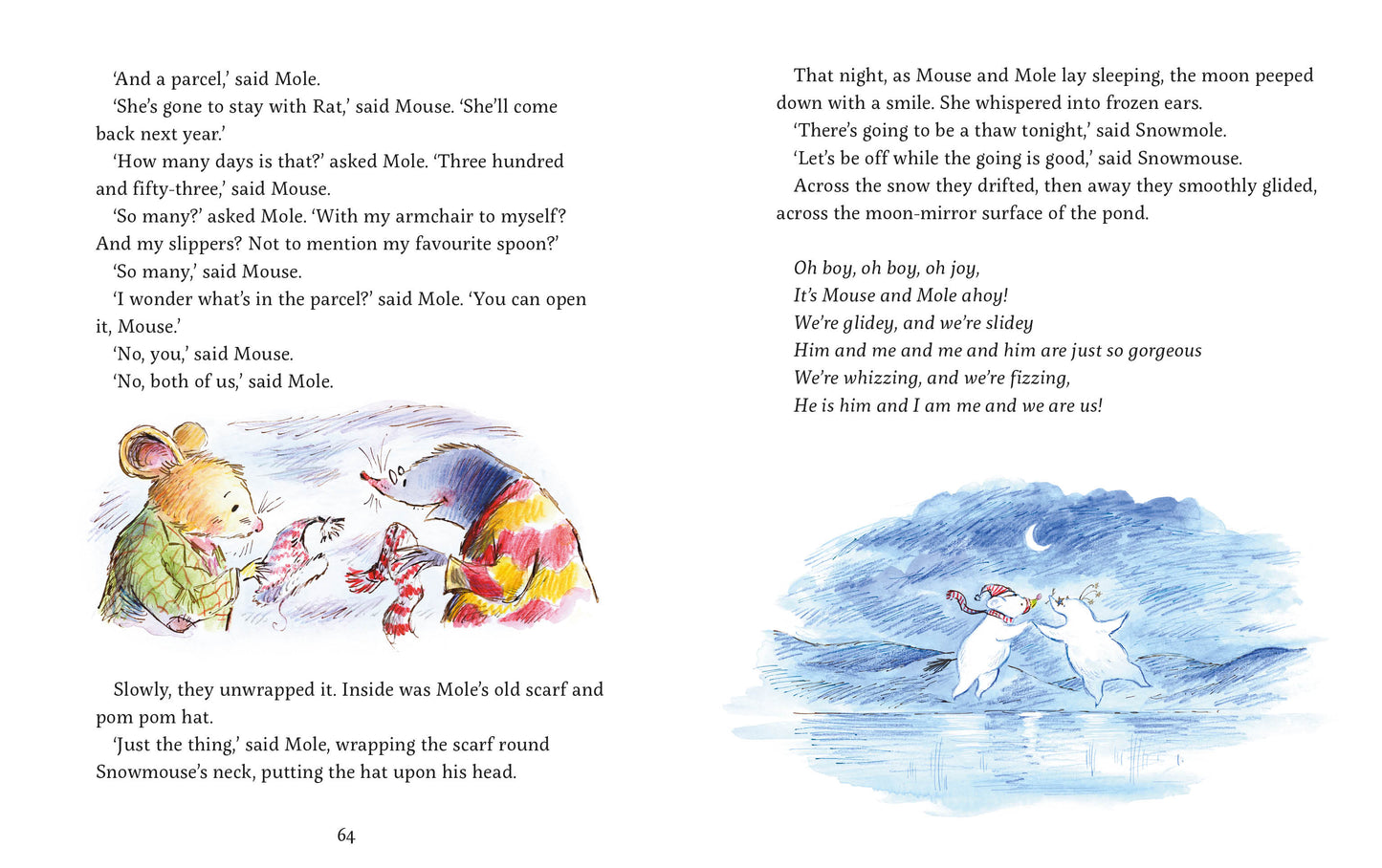 Mouse and Mole: Twelve Days of Christmas