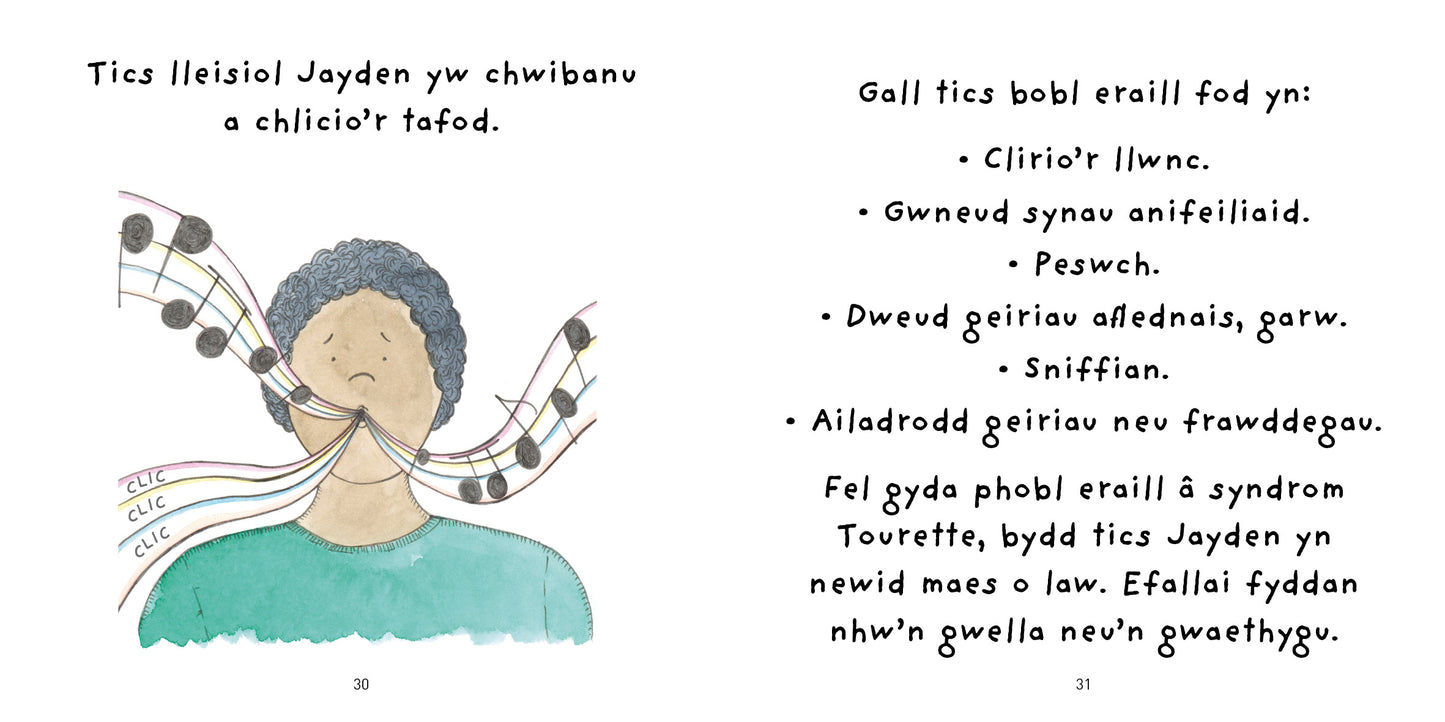 Niwronau a Syndrom Tourette