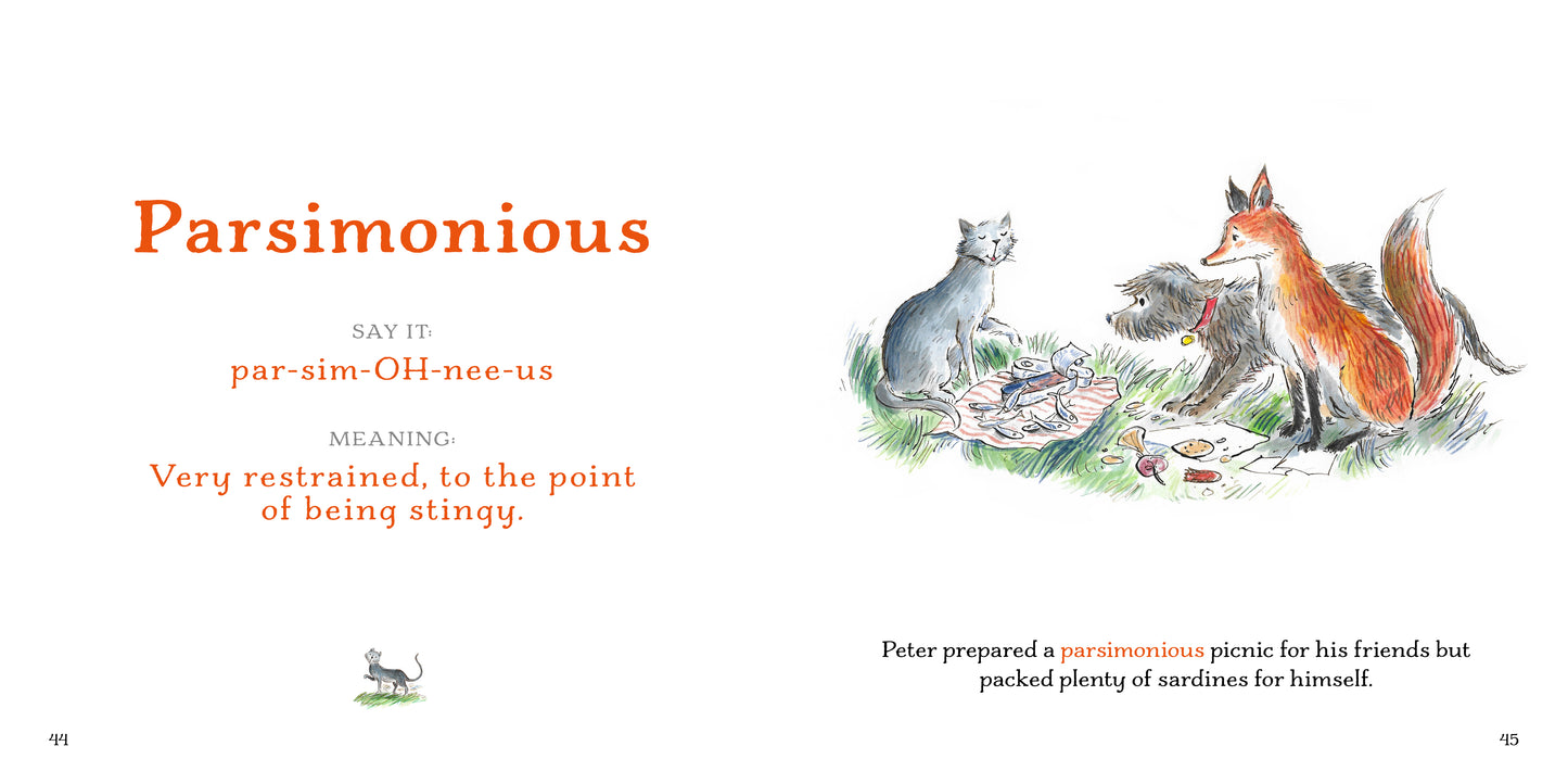 Peter the Cat's Little Book of Big Words