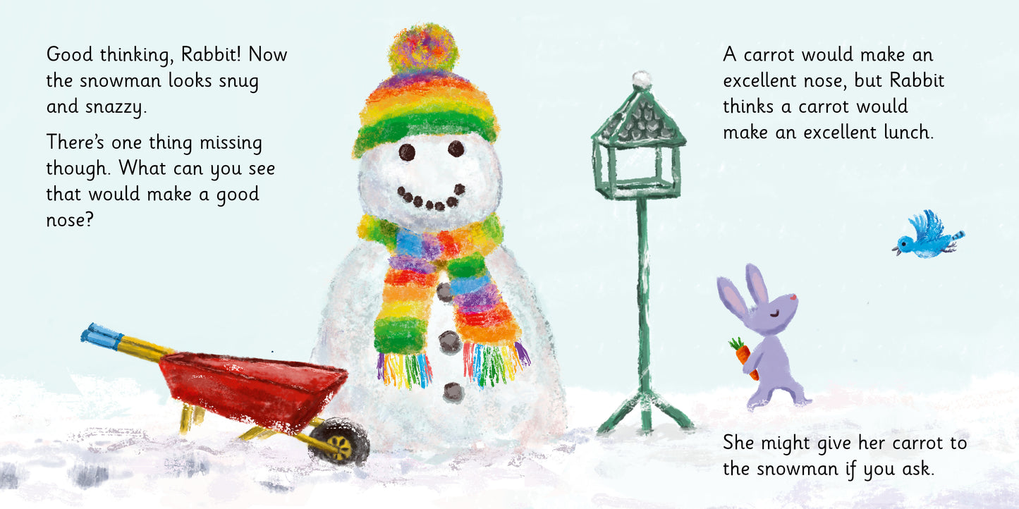 You and Rabbit Make a Snowman