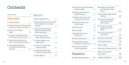 Angela Gray's Winter Recipes