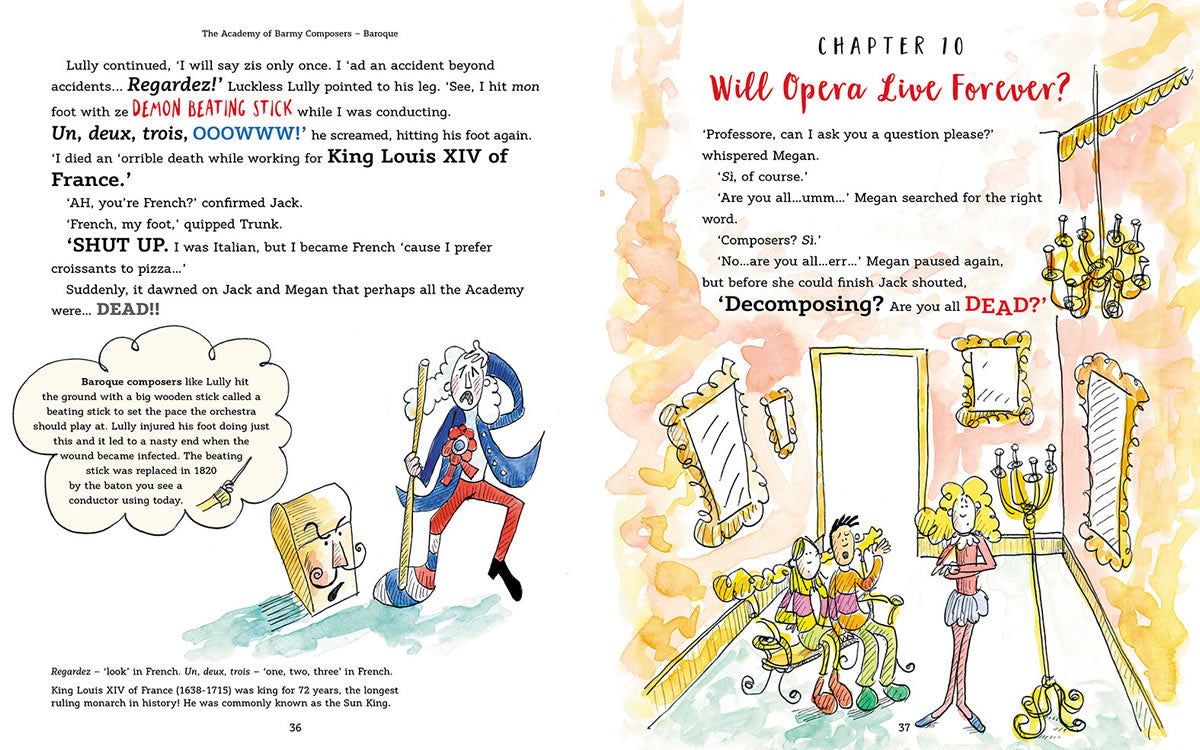 ABC of Opera Academy of Barmy Composers Baroque Mark Llewelyn Evans Karl Davies published by Graffeg