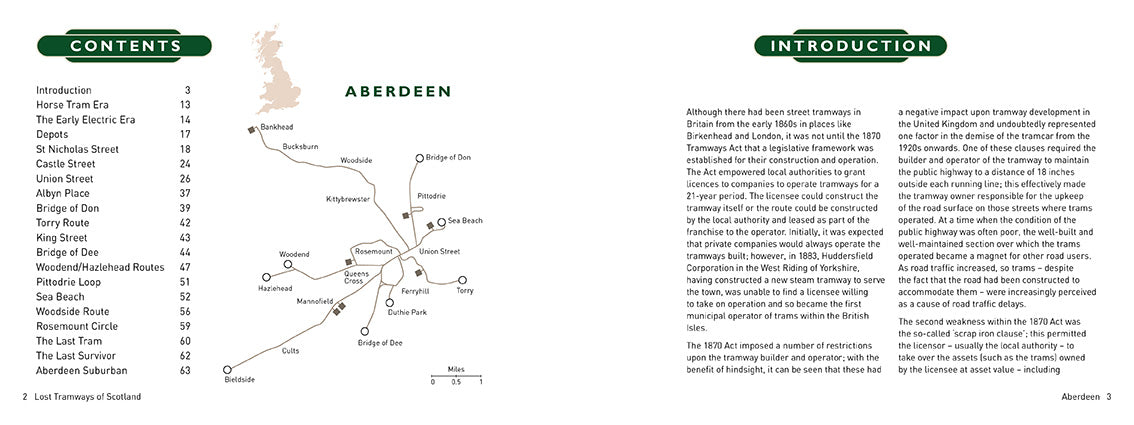 Lost Tramways of Scotland: Aberdeen by Peter Waller, published by Graffeg