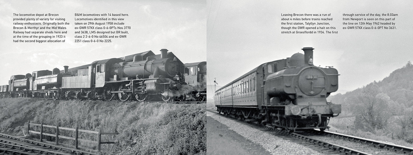 Lost Lines of Wales Brecon to Newport by Tom Ferris, published by Graffeg