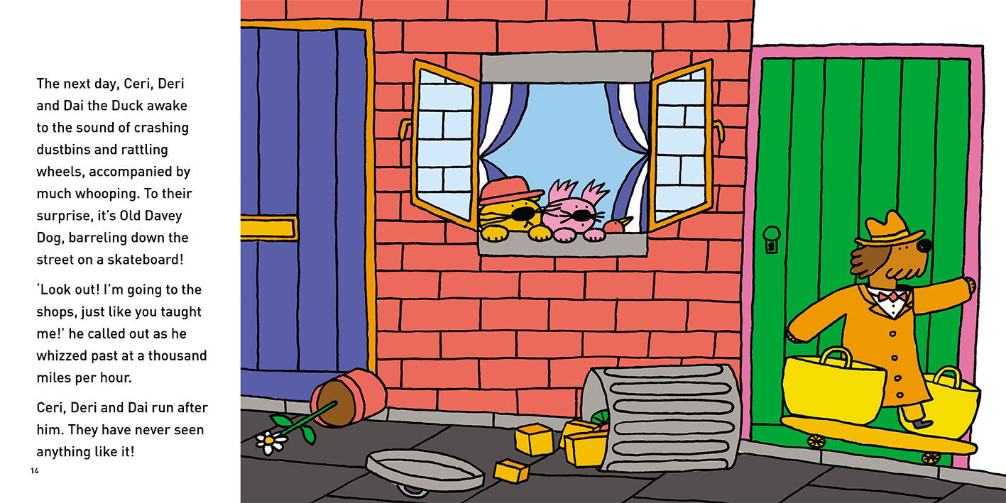 Ceri and Deri Young Whippersnapper Max Low published by Graffeg