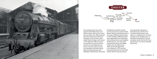 Lost Lines of Wales Chester to Holyhead by Tom Ferris, published by Graffeg