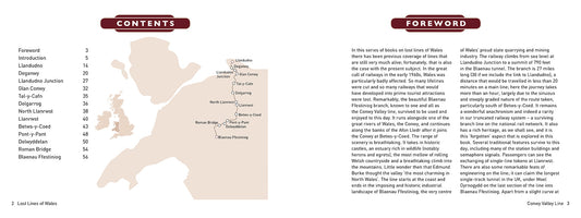 Lost Lines of Wales Conwy Valley Line by Paul Lawton and David Southern, published by Graffeg