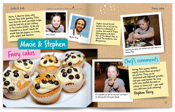 Cooks and Kids published by Graffeg Fairy Cakes