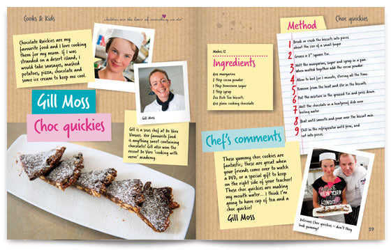 Cooks and Kids published by Graffeg Choco Quickies