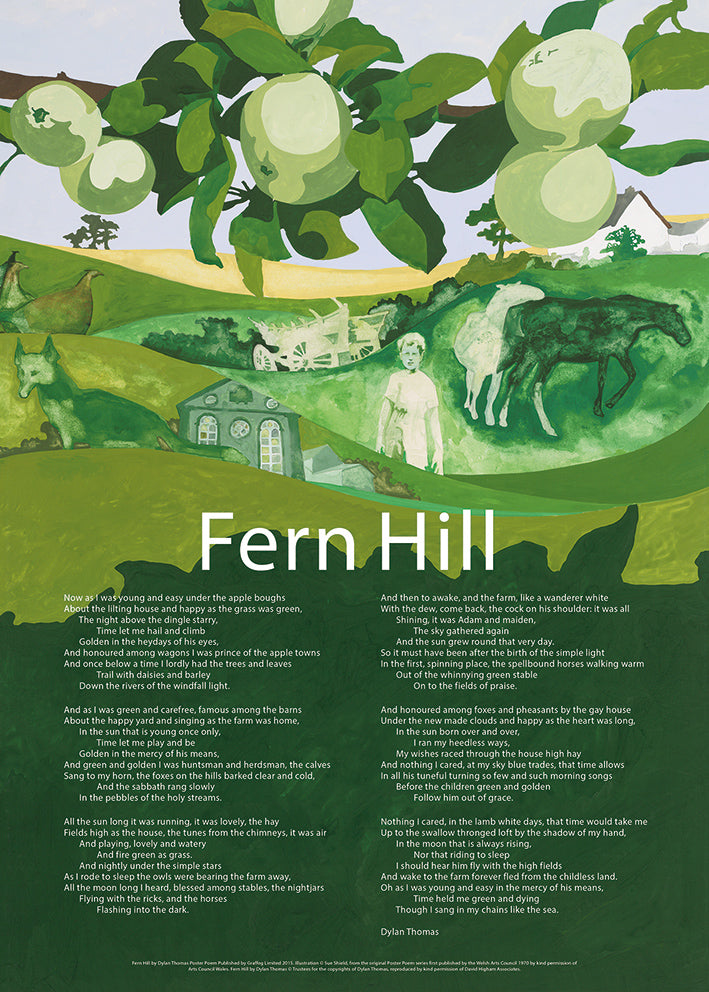 Fern Hill - Poster Poem