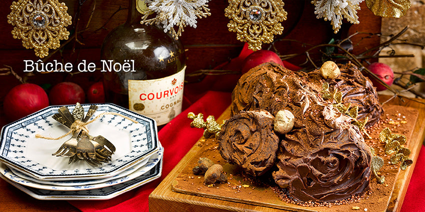 Festive Recipes Angela Gray Angela Gray's Cookery School Huw Jones published by Graffeg Bûche de Noël