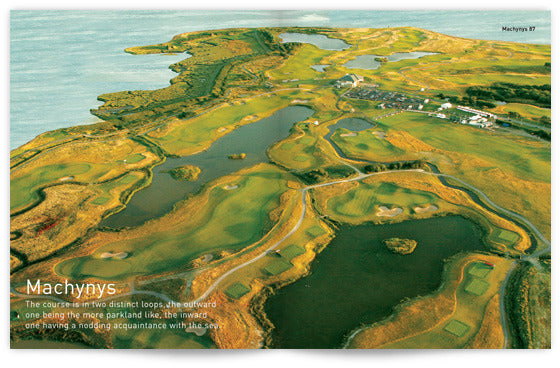 Golf Wales by John Hopkins and Colin Pressdee, published by Graffeg. Machynys