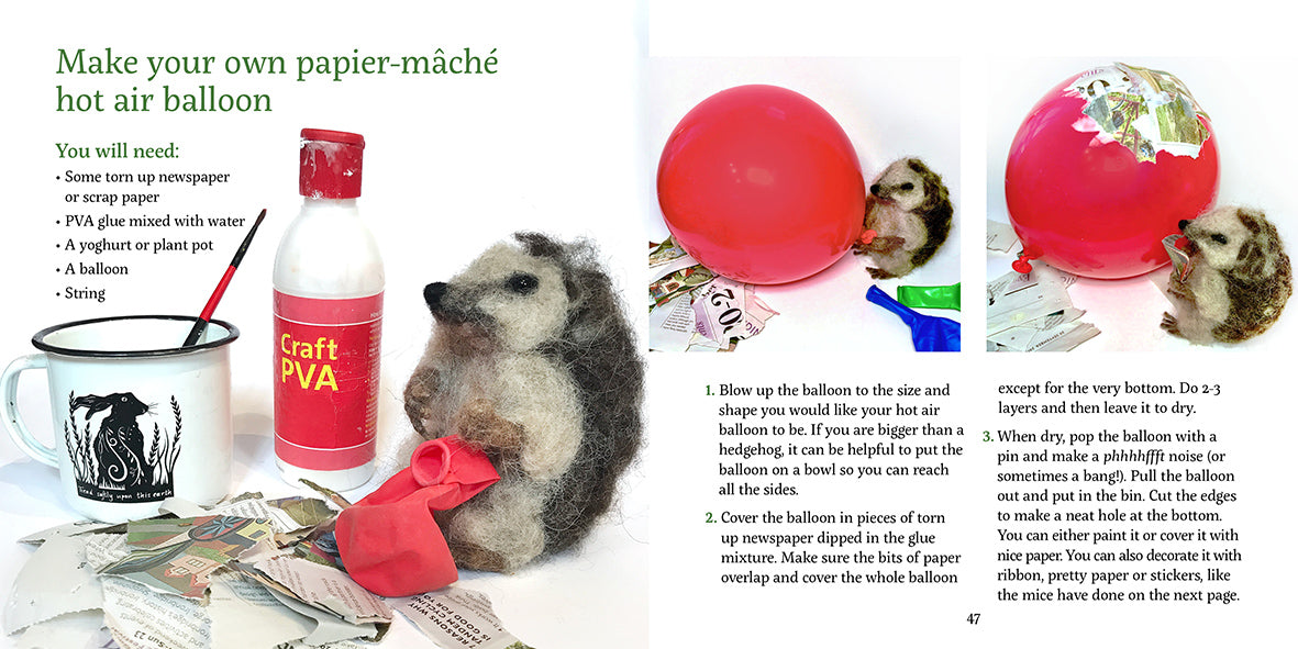 Helping Hedgehog Home by Karin Celestine, published by Graffeg, part of the Celestine and the Hare series