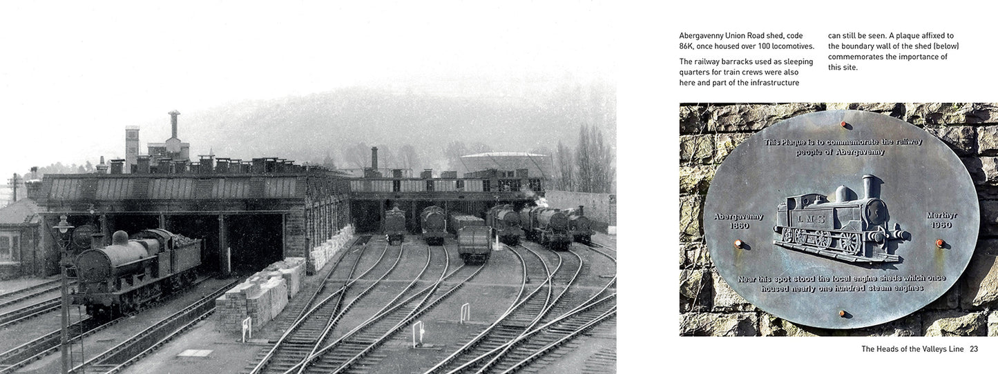 Lost Lines of Wales: The Heads of the Valleys by Geoffrey Lloyd, published by Graffeg