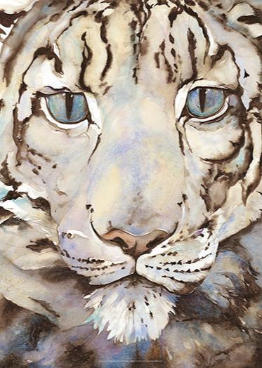 Snow Leopard Poster