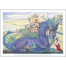 Load image into Gallery viewer, My Dragon is as Big as a Village - Jackie Morris Poster

