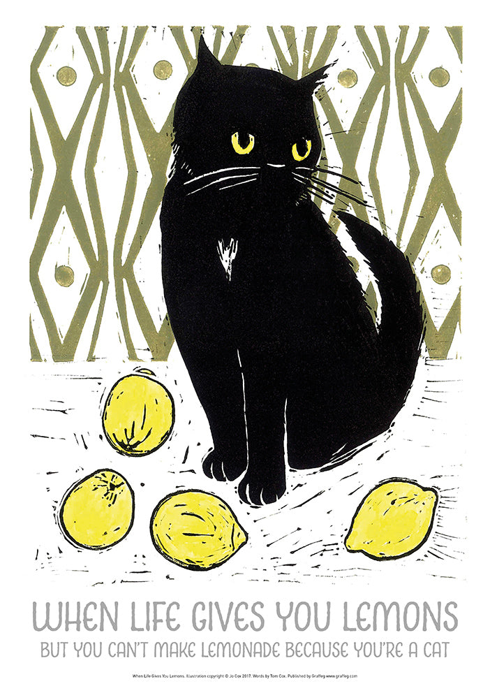 When Life Gives you Lemons - Jo Cox Poster