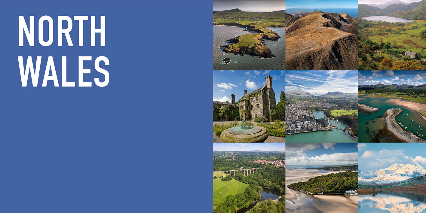 Landscape Wales by Terry Stevens, published by Graffeg. North Wales