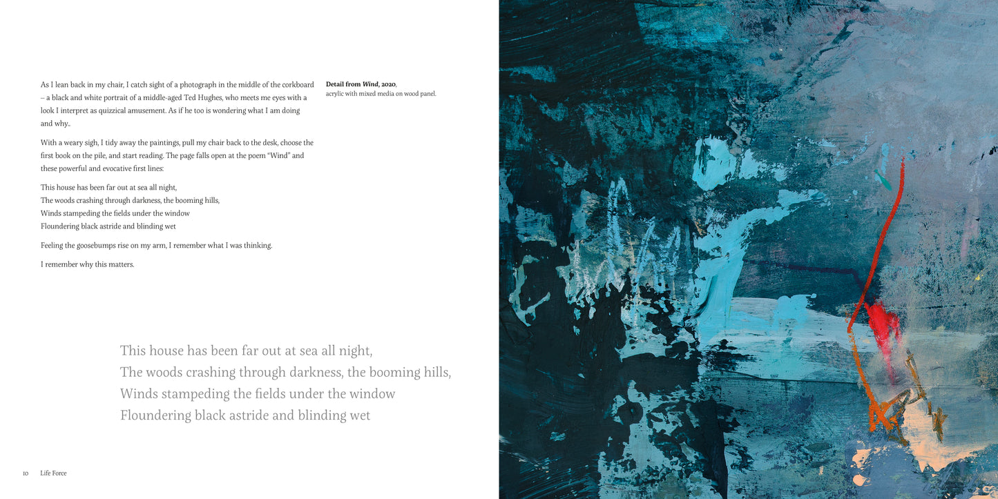Life Force: A Painter's Response to the Nature Poetry of Ted Hughes