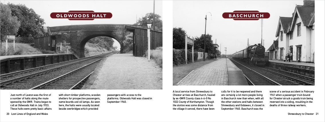 Lost Lines of England and Wales: Shrewsbury to Chester
