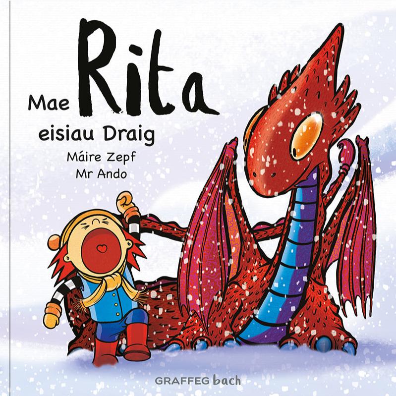 Mae Rita eisiau Draig gan Máire Zepf a Andrew Whitson, Graffeg bach