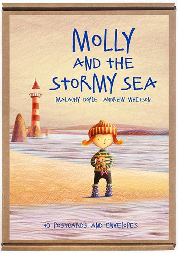 Molly and the Stormy Sea Postcard Pack - English