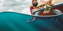 Load image into Gallery viewer, Molly and the Dolphins by Malachy Doyle and Andrew Whitson picture book page
