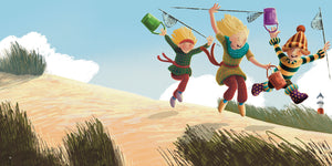 Molly and the Shipwreck by Malachy Doyle and Andrew Whitson picture book about refugees page