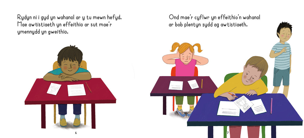 CwTheimladau estiynau a Ynghylch Awtistiaeth