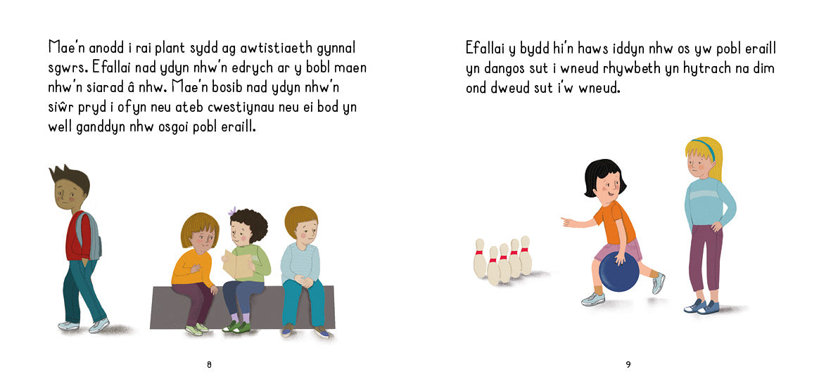 CwTheimladau estiynau a Ynghylch Awtistiaeth