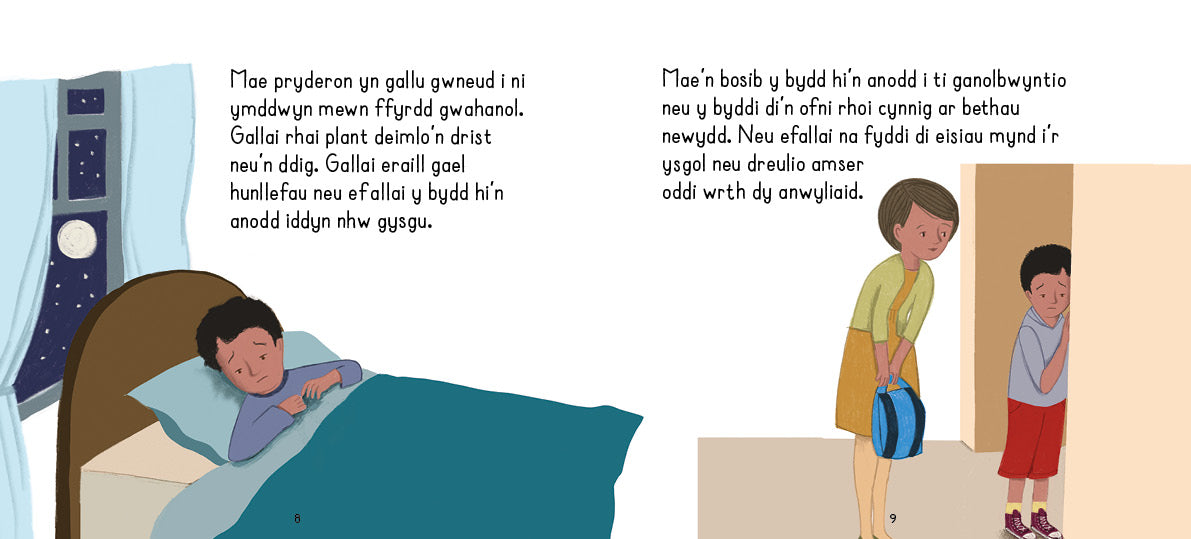 Cwestiynau a Theimladau Ynghylch Pryderon