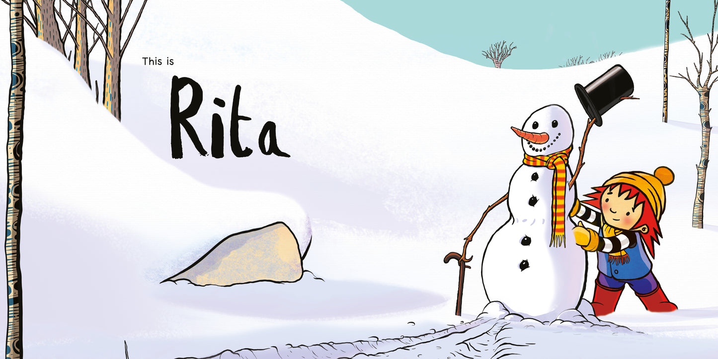 Rita wants a Dragon by Máire Zepf and Andrew Whitson, published by Graffeg - picture book page