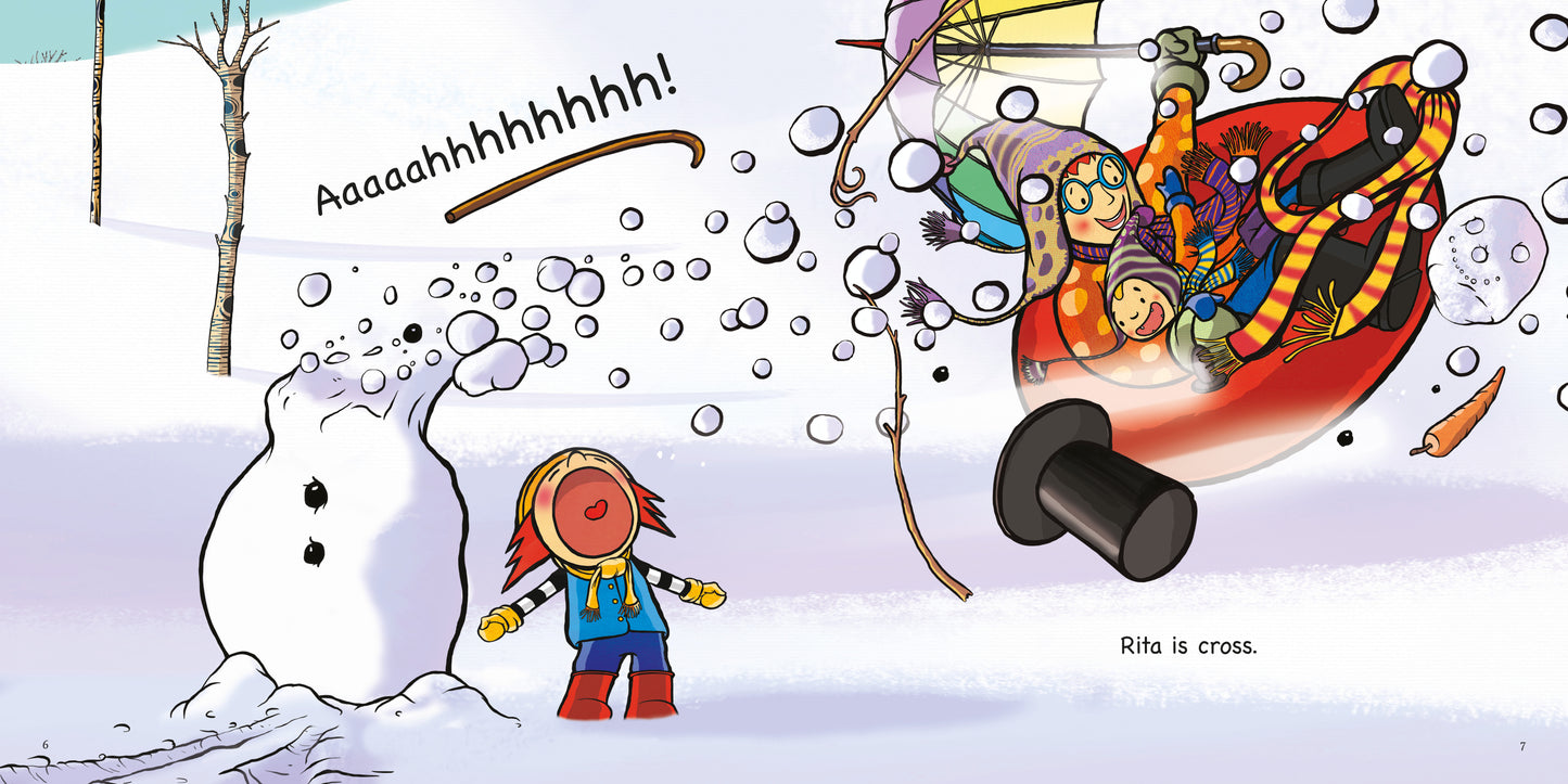 Rita wants a Dragon by Máire Zepf and Andrew Whitson, published by Graffeg - picture book page