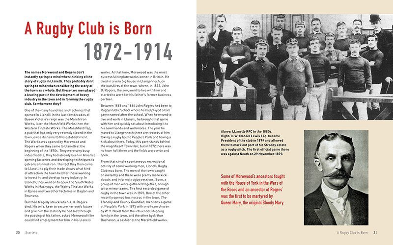 Scarlets The Official History - Signed Edition
