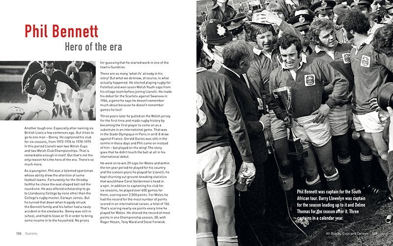Scarlets The Official History - Signed Edition