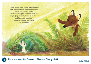 Fletcher and the Summer Show Story Walk Pack