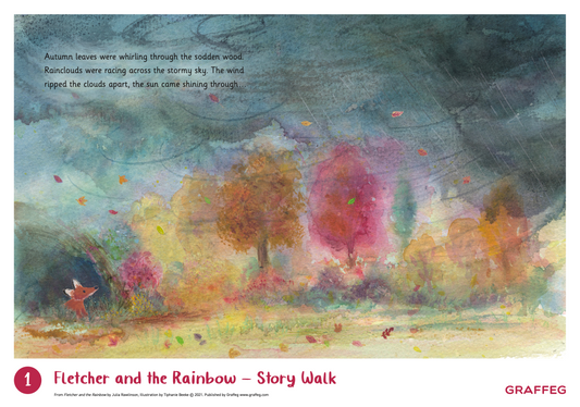 Fletcher and the Rainbow Story Walk Pack