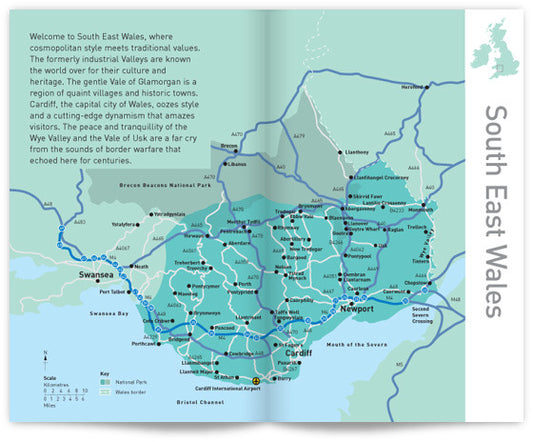 About South East Wales published by Graffeg