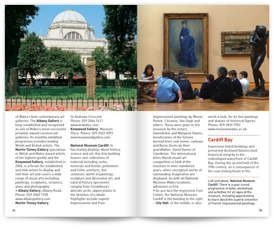 About South East Wales published by Graffeg Cardiff Bay