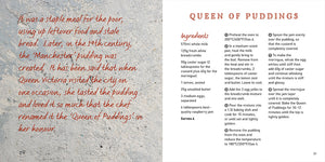 Flavours of England Puddings Gilli Davies Huw Jones published by Graffeg Queen of Puddings