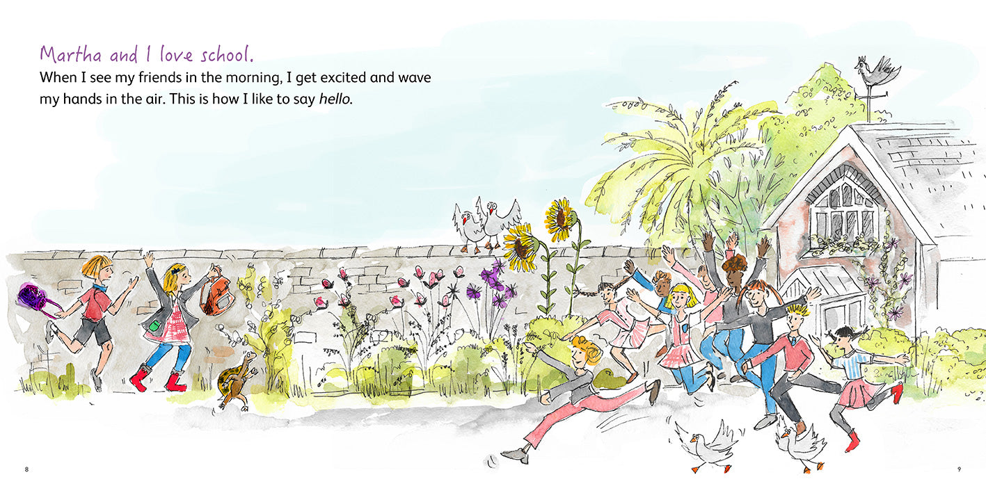 inclusive picture book about autism written by Jon Roberts and illustrated by Hannah Rounding