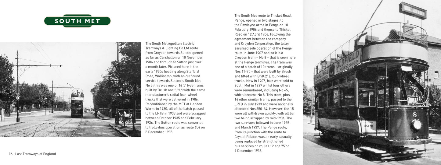 Lost Tramways of England: London South West