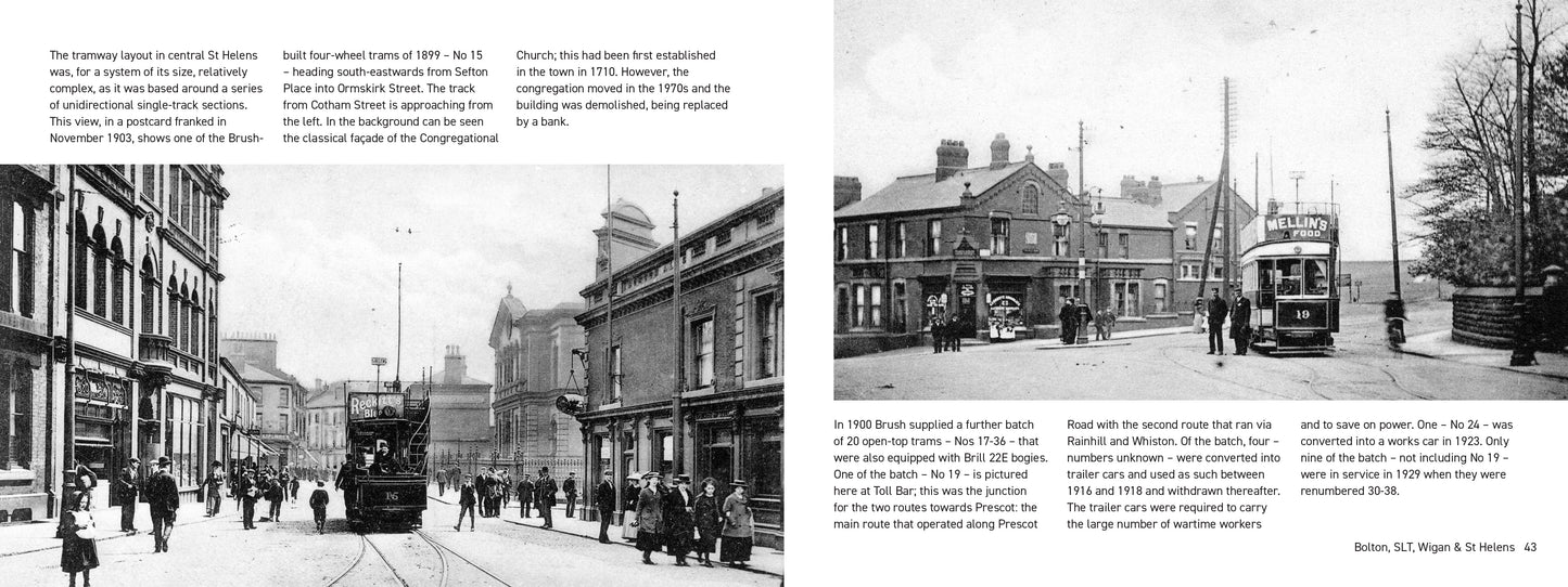 Lost Tramways of England: Bolton, SLT, Wigan & St Helens